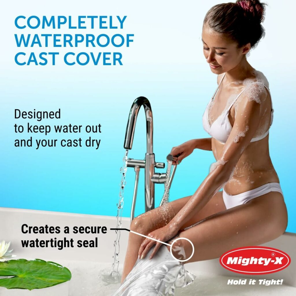 Find out how a waterproof cast cover makes showering easier